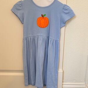 Girls' Light Blue Pumpkin Patch Dress
